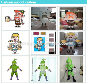 Traje de personaje de ciervo de felpa personalizado Qiman, mono de personaje temático, disfraz de Mascota de felpa a la venta - Product Image 6