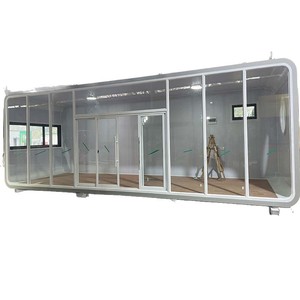 Oficina Moderna en Contenedor, Edificio Modular Móvil con Panel Sándwich y Acabado Interior - Product Image 1