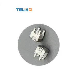Terminales de tornillo para PCB con rosca M4 de 4 polos, chapados en estaño, de latón, de alta corriente 70A, certificados CE/ISO, TLS4421 Telian, para aparatos eléctricos - Product Image 2