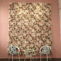 Hochzeit Abschluss Ostern Hintergrund Simulation Stickerei Ball Teppich Kunstseide Wand Rosen Blume Shop Fenster Dekoration