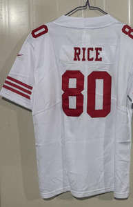 Jeugd 2025 Nieuwe Sf 23 Christelijke Mccaffrey 13 Brock Purdy 85 George Kittle 97 Nick Bosa Kids Gestikt American Football Truien - Product Image 3