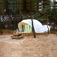 Maison de vacances de luxe avec 2 chambres, type pod, avec salle de bain