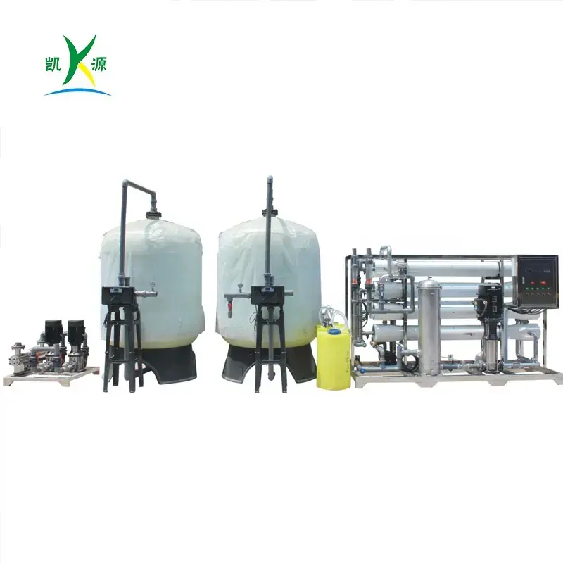 Commercial ISO certified fully automatic 12000 L/h drinking water reverse osmosis system