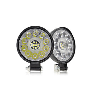 QIDEWIN Round <b>LED</b> Work <b>Light</b> <b>Mini</b> 21 Lamp Waterproof DC White <b>Light</b> For Car Truck Offroad Use - Product Image 4