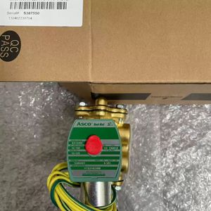 แอสโก้ โซลินอยด์วาล์ว 3 ทาง 220VAC วาล์วควบคุมน้ำ อากาศ น้ำมัน อุณหภูมิสูง - Product Image 2