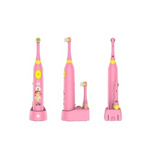 2026 Wholesale OEM Swing <b>Electric</b> Toothbrush IPX7 <b>Waterproof</b> Rechargeable Kids Toothbrush With Charging Dock - Product Image 1
