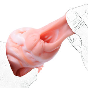 Jouets de masturbation à double canal pour animaux, multi-designs, portables, nouveau modèle <span class=keywords><strong>Corgi</strong></span> 707 G, en silicone liquide, divers designs pour - Product Image 6