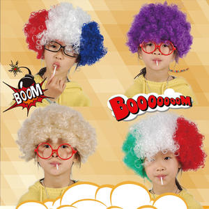 Pelucas Coloridas de Nailon para Fiestas de Aficionados al Fútbol, Deportivas, de Secado Rápido y Ecológicas para Mujeres y Hombres - Product Image 6