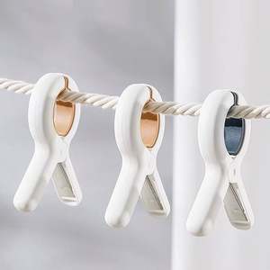 Pinces à linge en plastique très résistantes pinces à <span class=keywords><strong>serviettes</strong></span> <span class=keywords><strong>de</strong></span> <span class=keywords><strong>plage</strong></span> <span class=keywords><strong>pour</strong></span> couverture grande blanchisserie <span class=keywords><strong>pince</strong></span> en plastique coupe-vent - Product Image 4