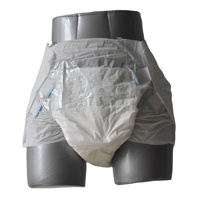 Fenrou Unisex Einweg-Windel-Inkontinenz-Slips für Erwachsene Komfortables Klebeband-Design Gedruckte Größe XL für Männer und Frauen