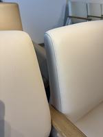 Chaise de réception de soins de santé Mobilier médical Clinique hospitalière Banc trois places Bureau d'hôpital Chaise d'attente