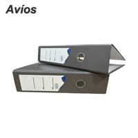Archivador de Cartón con Palanca, Tamaño Carta, Clip Metálico de 3 Pulgadas, Organizador de Documentos para Archivo y Clasificación de Oficina