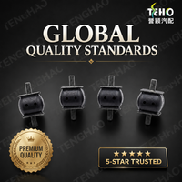 Support moteur en caoutchouc anti-vibration de qualité supérieure TENGHAO TEHO pour tricycle et rickshaw – Pièce de rechange professionnelle