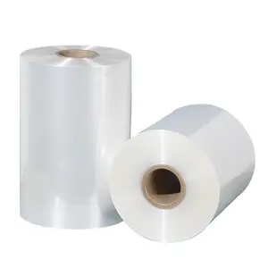 Heat Beverage Shrink Sleeve Label Transparent PVC Shrink Wrapped Bands For Packaging