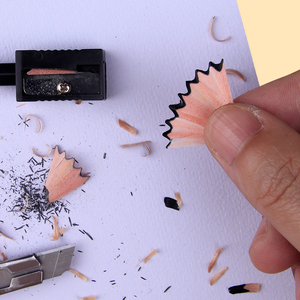 신보원 아티스트 스케치 연필 세트 도매가 그림 도구 세트 육각 원형 삼각형 연필 나무 손잡이 흑연펜 - Product Image 5