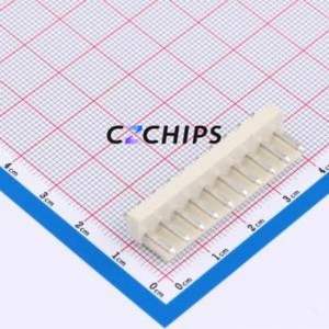 ZX-VH3.96-10PZZ-GW Wire-to-Board Pin Header Through hole Component (THT),P=3.96mm Connector 1x10P 3.96mm Through Hole VH - Product Image 1
