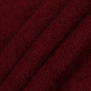 Pull en tricot minimaliste pour femme, col en V, manches longues, laine et viscose brossée, respirant, vintage, printemps, couleur bordeaux - Product Image 4