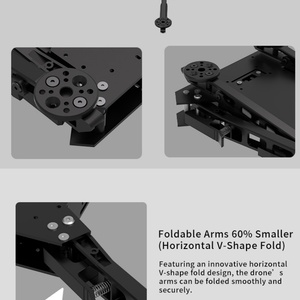 Dron para Inspección de Líneas Eléctricas (10/13/15 Pulgadas) |   Diseño Plegable con Eficiencia Similar a la de FPV, Aluminio de Aviación - Product Image 2
