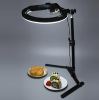 Lampu Ring Led 10 inci, lampu cincin 10 inci swafoto dapat diredupkan dengan penyangga Tripod untuk Video Youtube Live