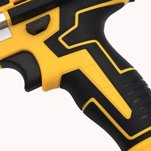 สว่านไร้สายสีเหลือง 21V แบตเตอรี่ลิเธียม หัวจับดอกสว่านแบบไม่ใช้กุญแจ สำหรับเจาะไม้ โลหะ คอนกรีต เครื่องมือไฟฟ้า DIY - Product Image 3
