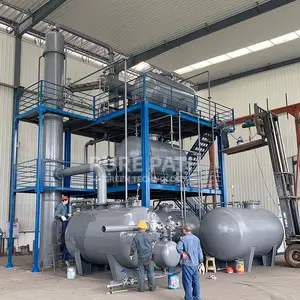 Regeneración automática continua de aceite de motor usado para limpiar la planta de destilación de aceite base con técnica de vacío - Product Image 1