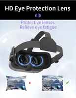 Casque 3D VR Lunettes 3D Lunettes de réalité virtuelle VR Casque pour Google carton 5-7 'Mobile avec boîte d'origine