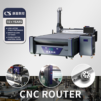 Machine de découpe multi-couches à couteau oscillant CNC pour chaussures, sacs, tissus et cuir