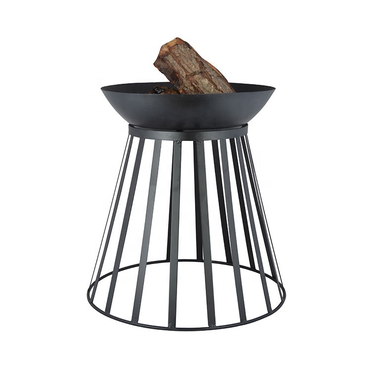 Вращающаяся корзина для огня двух методов, садовая миска для огня, барбекю, уличная миска для огня