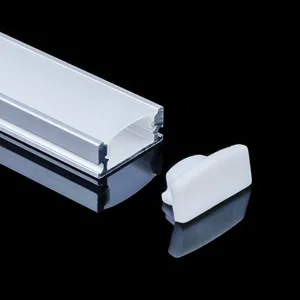 도매 알루미늄 매입 압출 Led 스트립 Led 프로필 알루미늄 Led 스트립 가벼운 알루미늄 장식 스트립