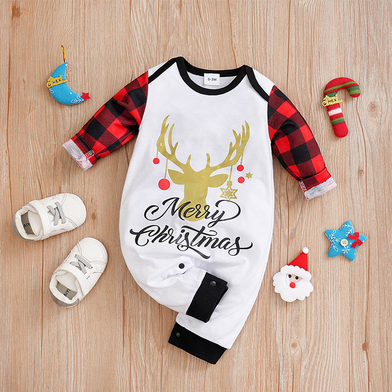 Lt123t159 christmas deer white polyester-ammonia