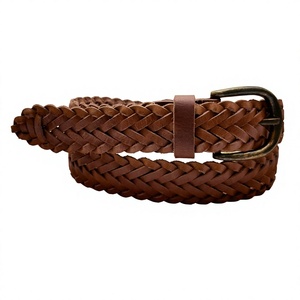 Cinturón BS INTERNATIONAL NA115 Vintage de Cuero Genuino de Vaca con Hebilla de Acero, Resistente al Agua, de Alta Resistencia - Product Image 2