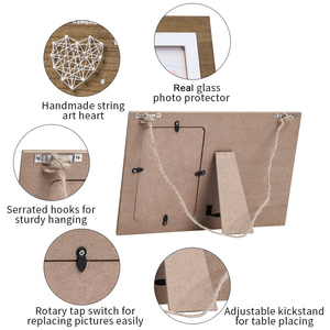 Fashionable Natural Wood Color Pet <strong>Memorial</strong> <strong>Frame</strong> Wooden Board for Love Pet Keepsake Sympathy Loss Souvenir Gifts for Your Belov - Product Image 3