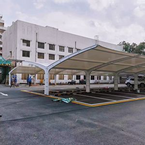 Tente de carport extensible en promotion, taille personnalisée, imperméable, pour parking extérieur, abri de voiture - Product Image 6