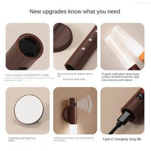 Lámpara de Pared LED Inteligente con Sensor de Movimiento, de Plástico, para Sala de Estar, Diseño Moderno, Regulable, CRI 80 - Product Image 3