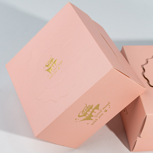 Hot bán tông bánh Hộp Tùy chỉnh phân hủy sinh học đóng gói Giấy Bánh sinh nhật Bánh hộp - Product Image 4