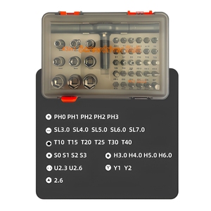 43 In 1 Ratcheting <b>Screwdriver</b> Set Industrial Grade Magnetic Tip Multi Functional Repair Tool Kit With Phillips And Torx Bits - Product Image 1