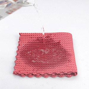 Esun Chiffon de nettoyage en microfibre gaufré ultra-absorbant Wavy Edge pour un nettoyage sans traces dans la cuisine - Product Image 6