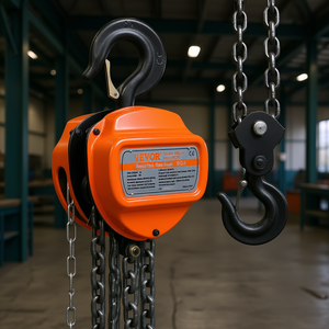 Polipasto de Cadena Manual de 3 Toneladas y 10 Metros de Capacidad de Elevación, Polipasto de Cadena de Acero de Grado Industrial con Doble Freno de Trinquete - Product Image 2