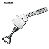Vanne de coupure en acier moulé à levier manuel GY675B avec liaison par câble en acier -40 à 70°C pour accessoires de camion-citerne à carburant