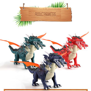 Jouet pour enfants dinosaure électrique cinq Dragons volants son et lumière marche balançoire modèle jouet - Product Image 3
