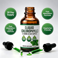 Gouttes de chlorophylle OEM, compléments naturels, chlorophylle liquide végétalienne, perte de poids, soutien digestif