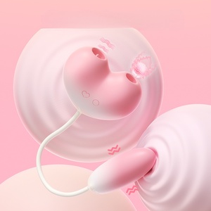 Fonction <span class=keywords><strong>de</strong></span> léchage <span class=keywords><strong>de</strong></span> langue <span class=keywords><strong>de</strong></span> succion <span class=keywords><strong>de</strong></span> tête Le vibrateur d'oeuf sautant à haute fréquence <span class=keywords><strong>de</strong></span> <span class=keywords><strong>queue</strong></span> stimule simultanément le masturbateur féminin - Product Image 2
