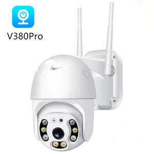 Caméra Wifi V380Pro PTZ 1080P Extérieure IP66 Vision Nocturne Audio Bidirectionnel - Product Image 1
