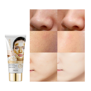 Masque facial en or 24K Golden Snail Nettoyage en profondeur Exfoliant Points noirs Peel Anti-âge Anti-rides Hydratant Blanchissant la peau - Product Image 5