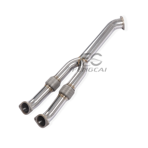 Tubo de Escape Medio de Acero Inoxidable de Alta Calidad para Nissan <span class=keywords><strong>GTR</strong></span> R35 <span class=keywords><strong>3</strong></span>.8T V6 2008-2020, Optimización del Sonido del Tubo de Escape, Aumento del Flujo - Product Image 2