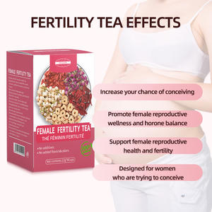 Thé de fertilité biologique pour femmes - Thé en sachets dans une boîte pour soutenir la grossesse - Product Image 4