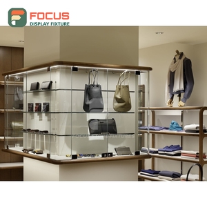 Contemporary Brand Store Recycled Material <b>Showcase</b> Cabinet Space Planning Chain Clothing Store - Product Image 6