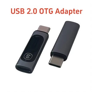 <span class=keywords><strong>Essager</strong></span> อะแดปเตอร์ USB2.0 OTG 240W ชาร์จเร็ว USB C TO Type C อะแดปเตอร์แสดงผลขั้วต่อ OTG สำหรับ Samsung Xiaomi Huawei Lenovo - Product Image 2