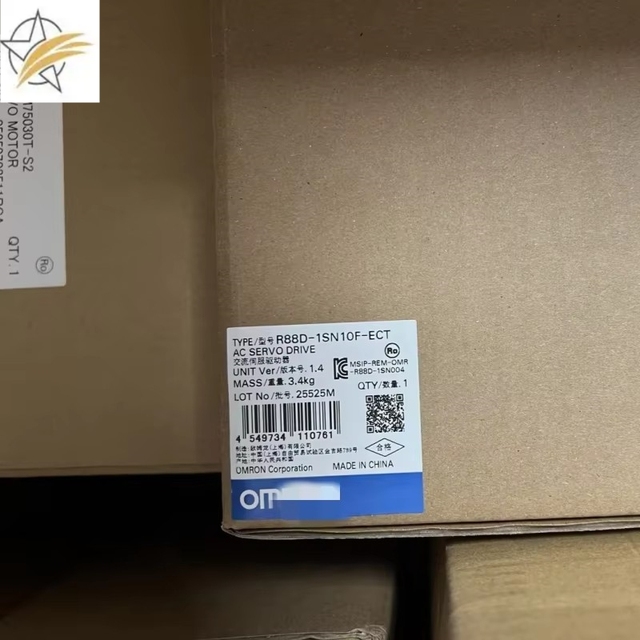 R88D-1SN10F-ECT  Servo Drives 1S Servo Drive, EtherCAT Type, 1 KW, 3~ 400 VAC