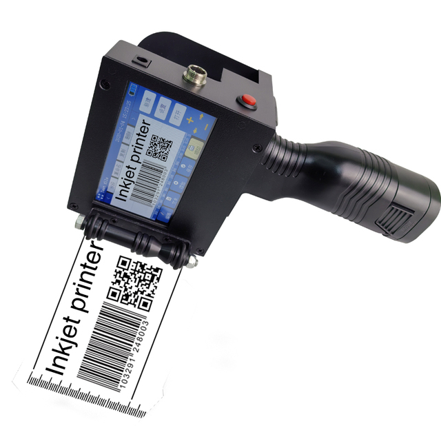 50mm 5cm Large Character Handheld Inkjet Printer Date Photo Label Logo Text Brand Name TIJ Wide Format Printer